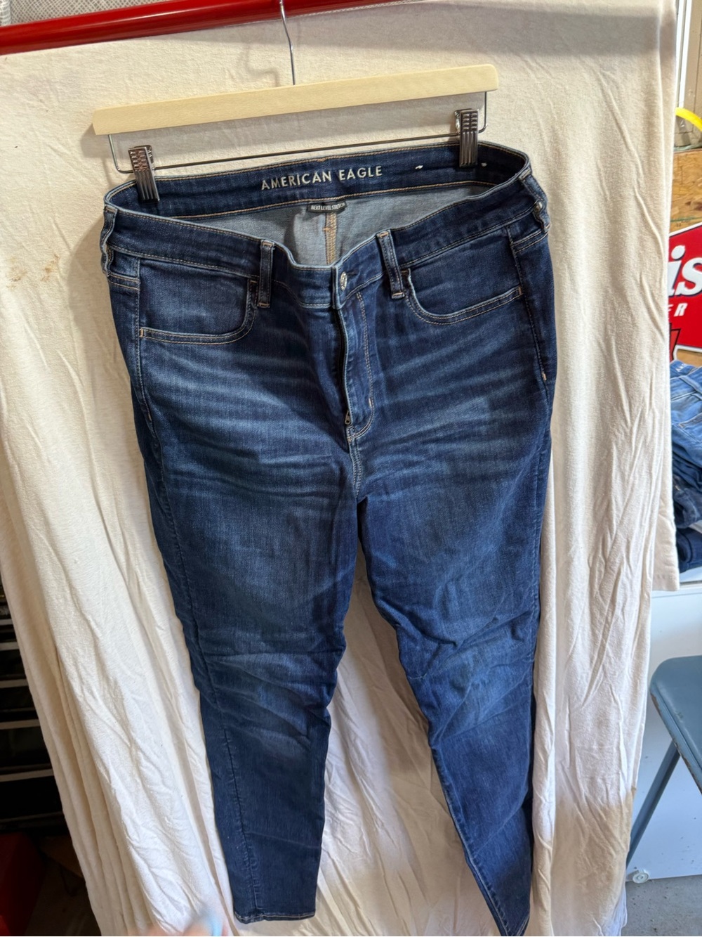 American Eagle Outfitters Women’s Dark Blue Slim Jeans